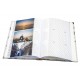 Album fotografico Viaggi con copertina rigida in stoffa a tasche 10x15 per 300 foto con memo