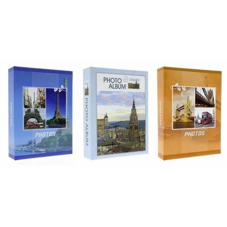 Album Fotografico Viaggi 100 foto a tasche 10x15 - Portafoto Travel - 1 pz.