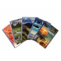 10 Album fotografici personalizzabili fronte/retro a tasche 13x19 cm per 400 foto ( 40 foto cad.)