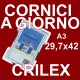 Cornice a giorno in CRILEX 29,7x42 - A3