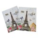Album fotografico Photo Album Tour Eiffel Parigi a tasche 13x18 per 200 foto senza memo con scatola - 1 pz